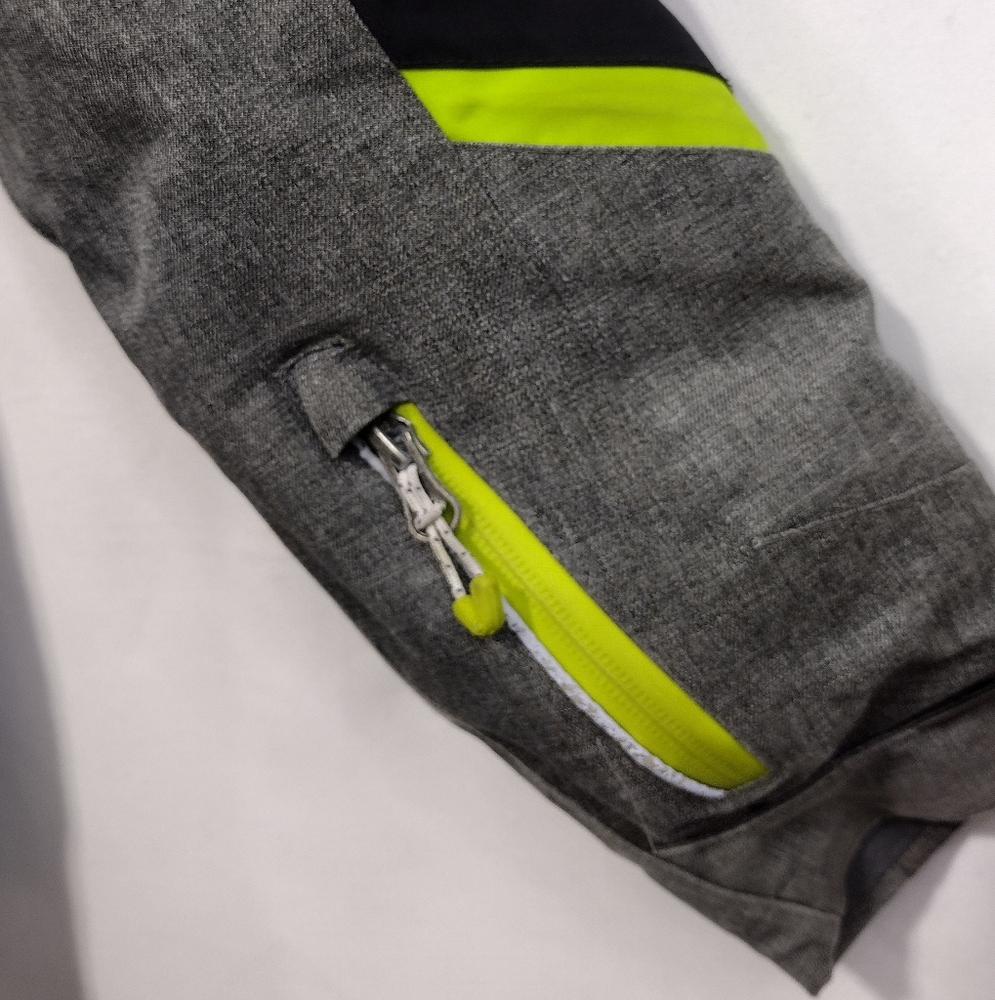 Killtec Ski Jacket Level 5 Youth 14 Gray Outdoor Sporty Snow Jacket Comfy Warm - Picture 3 of 9